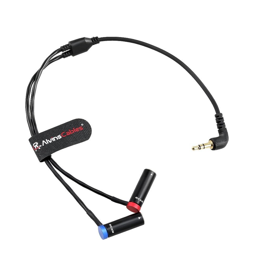 Audio Splitter Y - Cable divisor en Y de 3.5mm