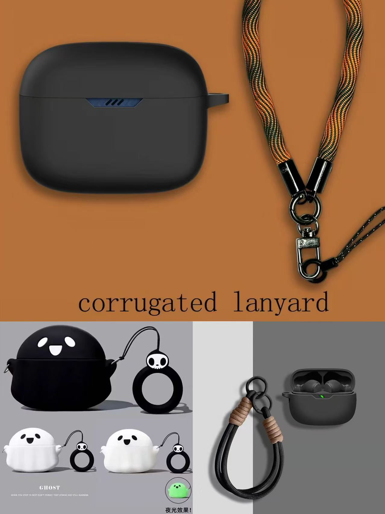 Wireless Earbuds Tws - Funda Protectora de Silicona con Diseño