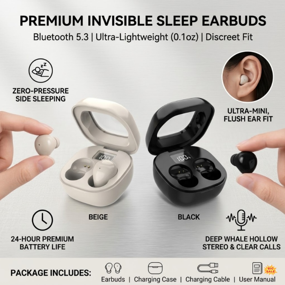 Wireless Earbuds Tws - Audífonos Inalámbricos TWS Ultra Pequeños, Bluetooth