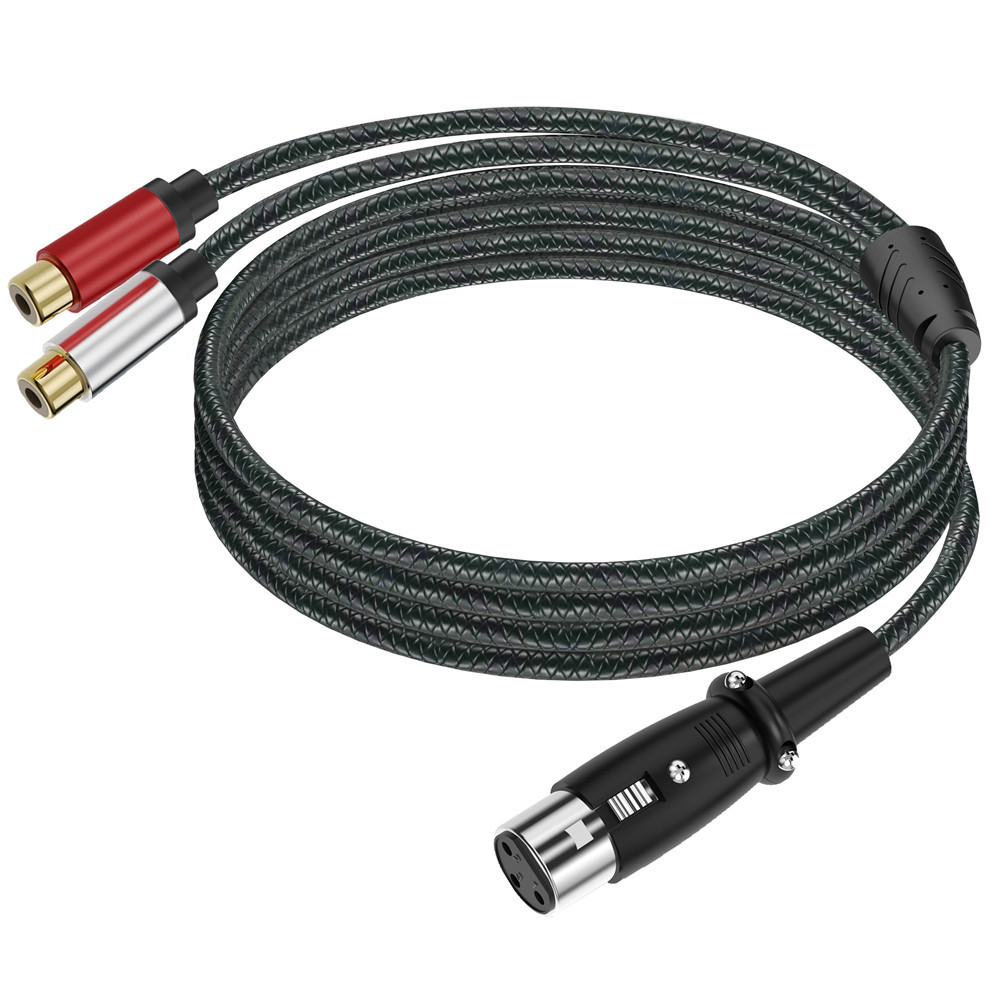 Cable adaptador de audio XLR m - Audio Splitter Y reseña y precio
