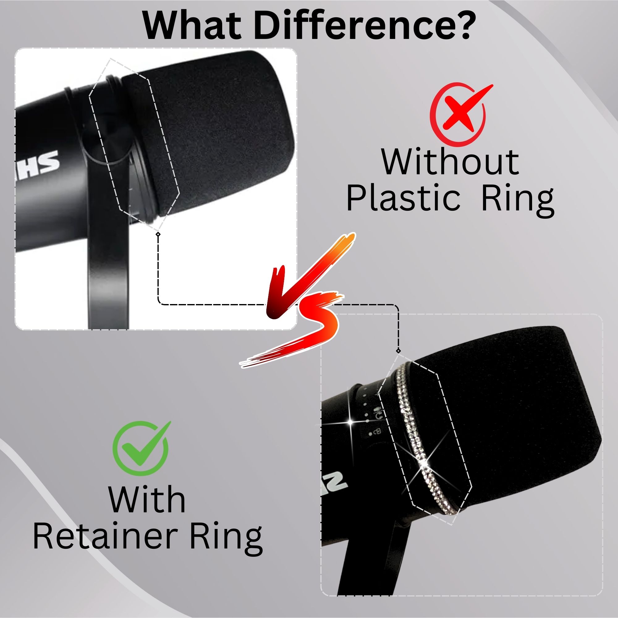 Filtro Pop Shining MV7 para Mi - Shure Mic Mv7 reseña y precio