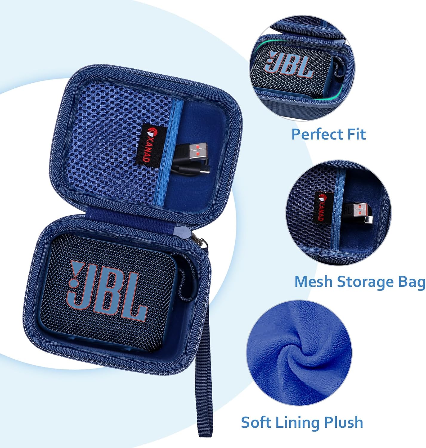 Estuche rígido XANAD para alta - Jbl Speaker Go 4 reseña y precio